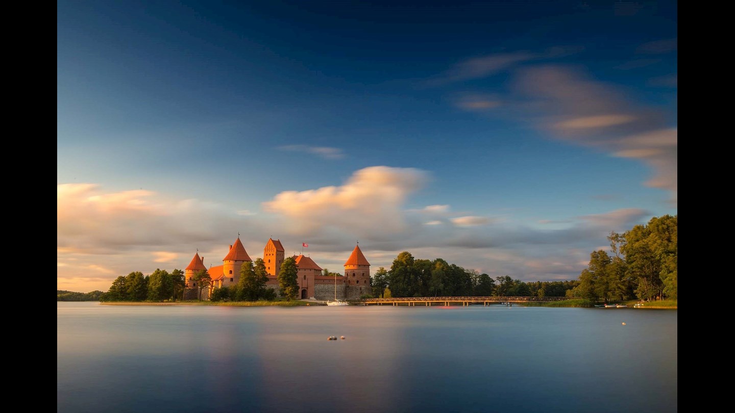 Old castle in Lithuania